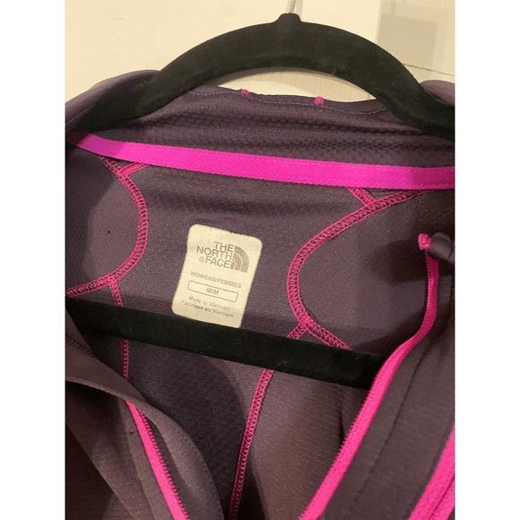 The North Face Half Zip Purple and Pink Jogging Jacket Size Medium - Picture 4 of 6